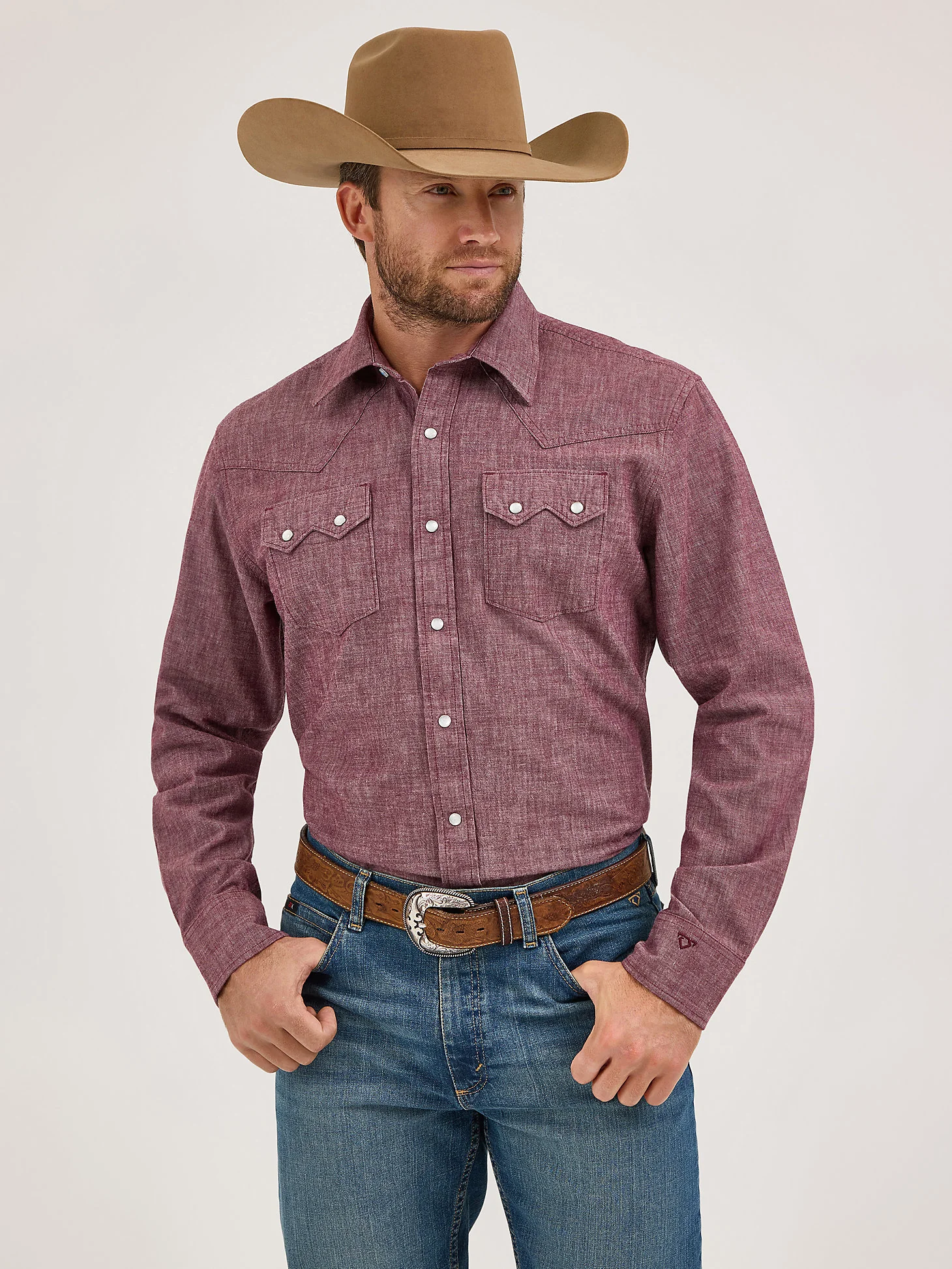 Wrangler Cody Johnson Snap Up Red