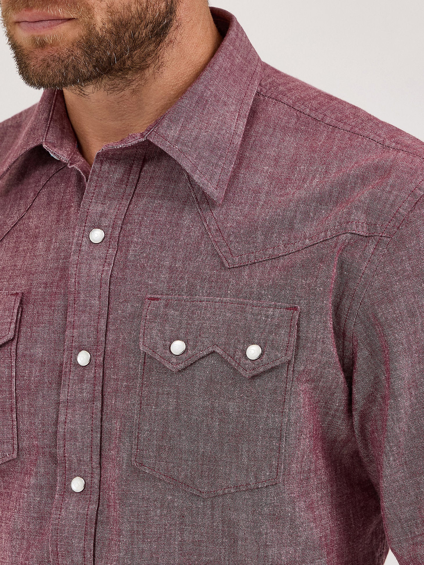 Wrangler Cody Johnson Snap Up Red - Image 2