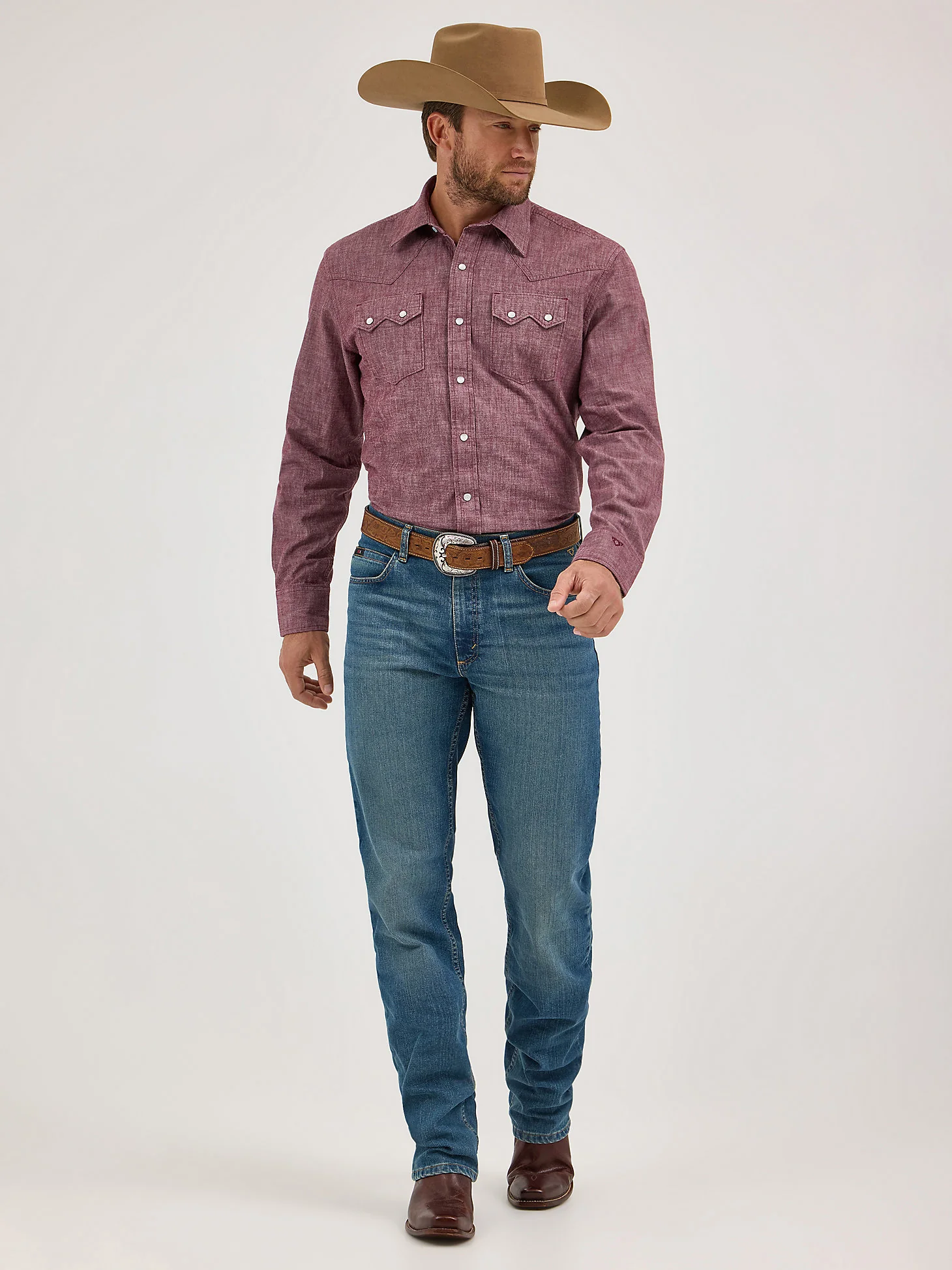 Wrangler Cody Johnson Snap Up Red - Image 3