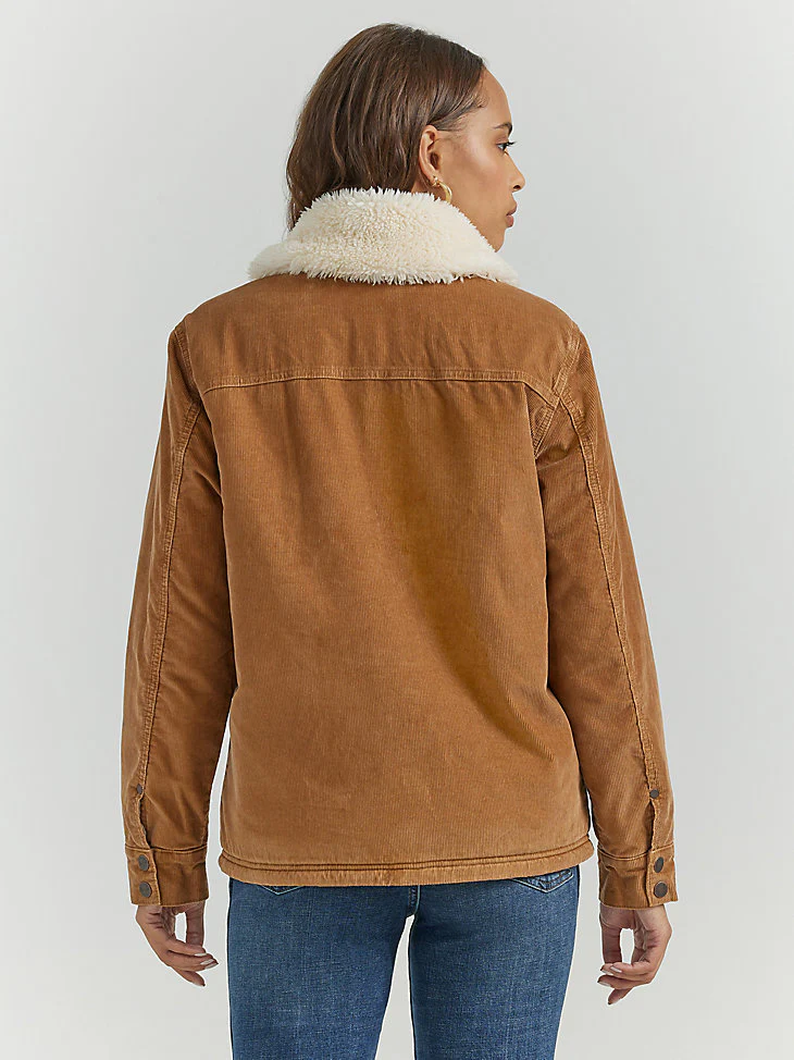 Wrangler Corduroy Love Sherpa Jacket - Image 3