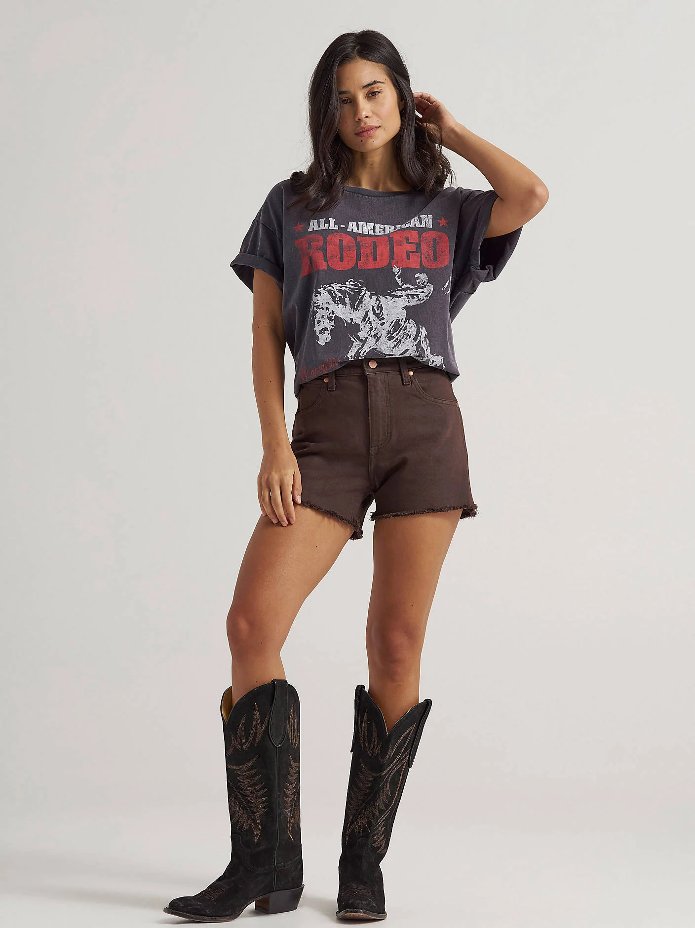 Wrangler Cowboy Cocoa Shorts - Image 8