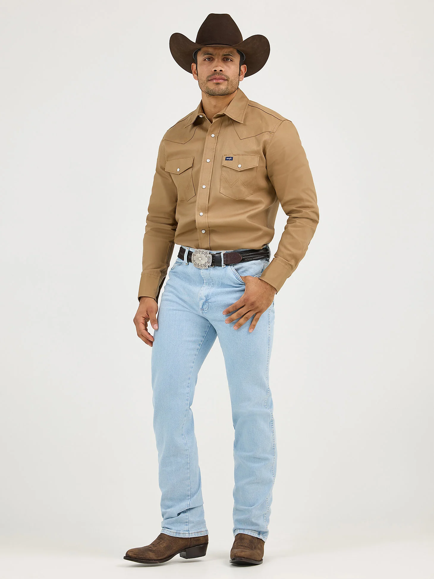Wrangler Cowboy Cut Bleach Slim Fit Flex Stretch - Image 2