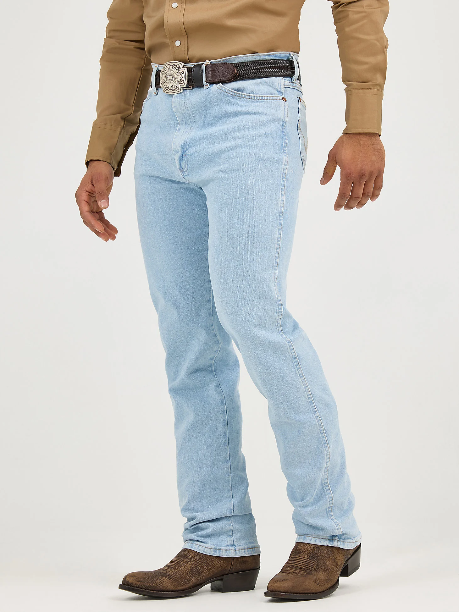 Wrangler Cowboy Cut Bleach Slim Fit Flex Stretch - Image 3