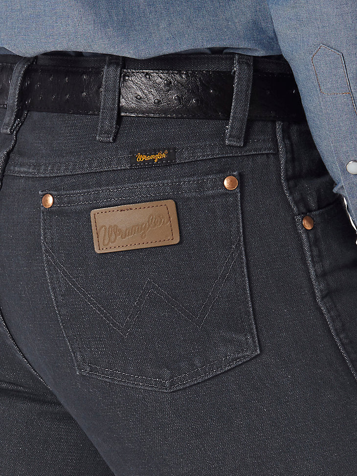 Wrangler Cowboy Cut Slim Fit 100% Cotton Charcoal - Image 4