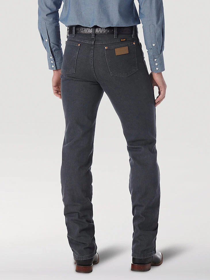 Wrangler Cowboy Cut Slim Fit 100% Cotton Charcoal - Image 6