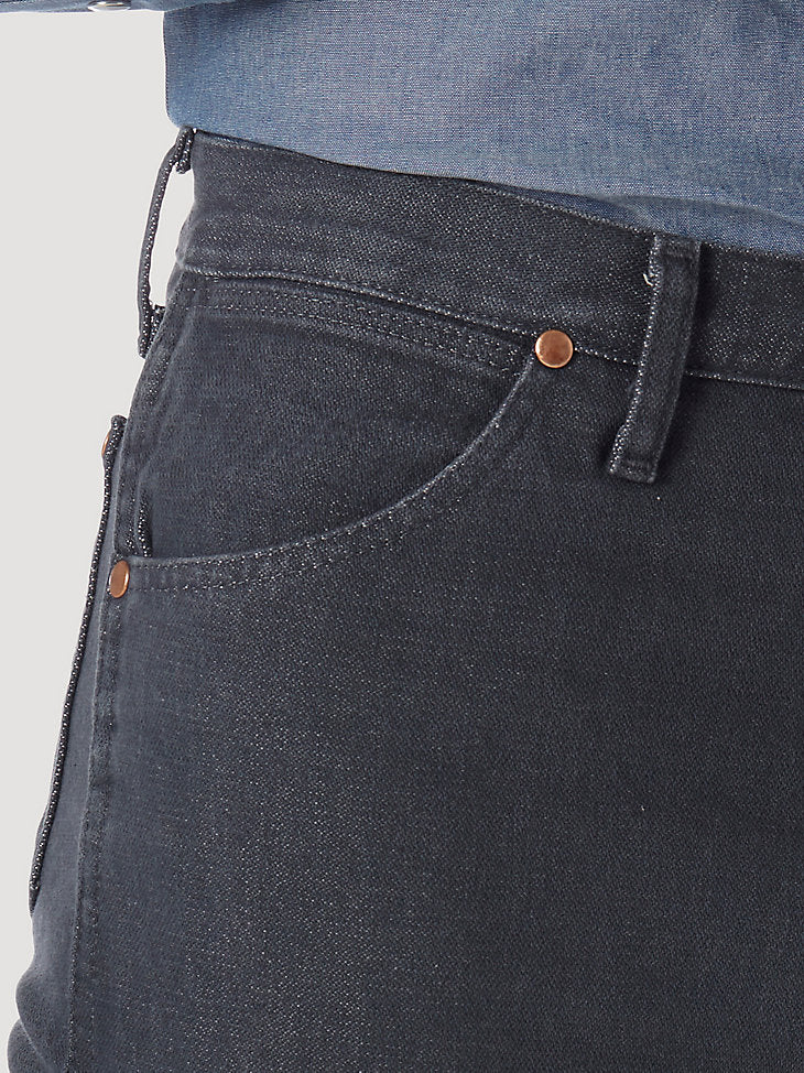 Wrangler Cowboy Cut Slim Fit 100% Cotton Charcoal - Image 7