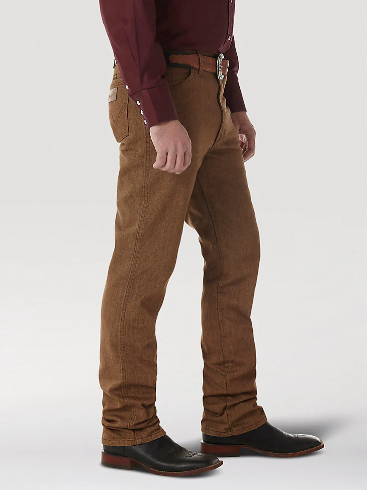 Wrangler Cowboy Cut Slim Fit 100% Cotton Whiskey - Image 3