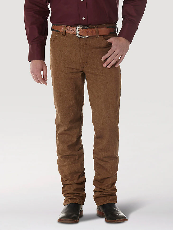 Wrangler Cowboy Cut Slim Fit 100% Cotton Whiskey - Image 5