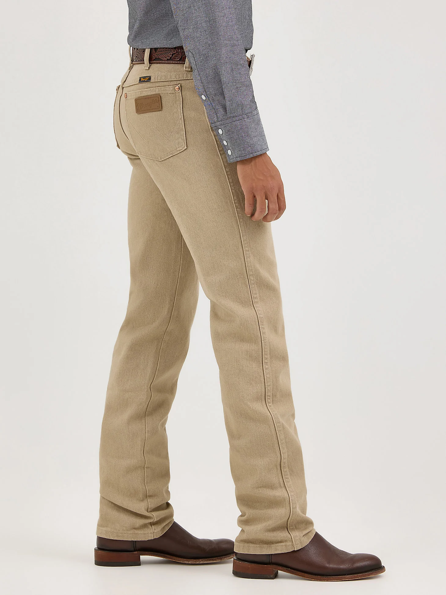 Wrangler Cowboy Cut Beige Slim Fit - Image 3