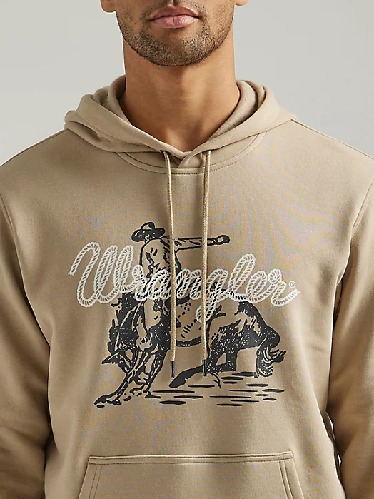 Final Sale ✨Wrangler Cowboy Graphic Pullover Hoodie - Image 3