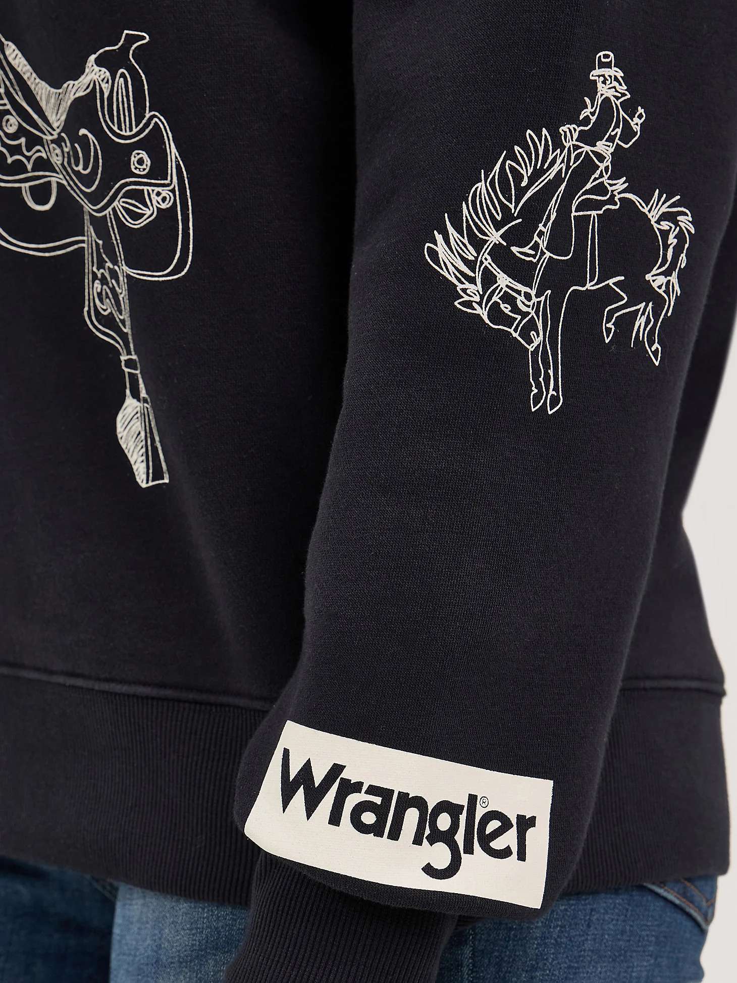 Wrangler Cowgirl Women's Sweatshirt - Image 2