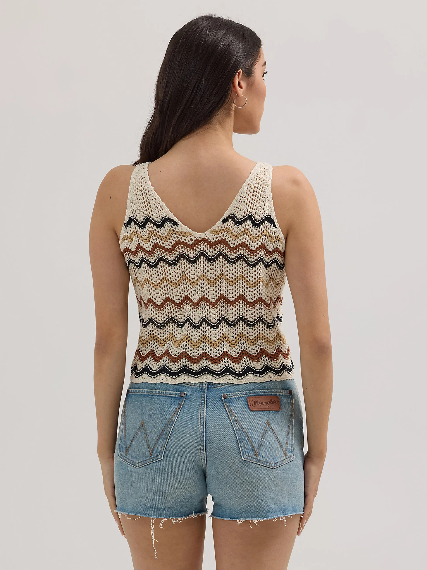Final Sale ✨ Wrangler Crochet Tank Women's - Image 3