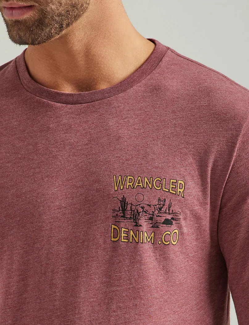 Final Sale ✨ Wrangler Denim Co Long Sleeve Tee - Image 2