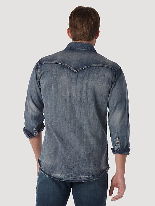 Final Sale ✨ Wrangler Cowboy Snap Up Antique - Image 2