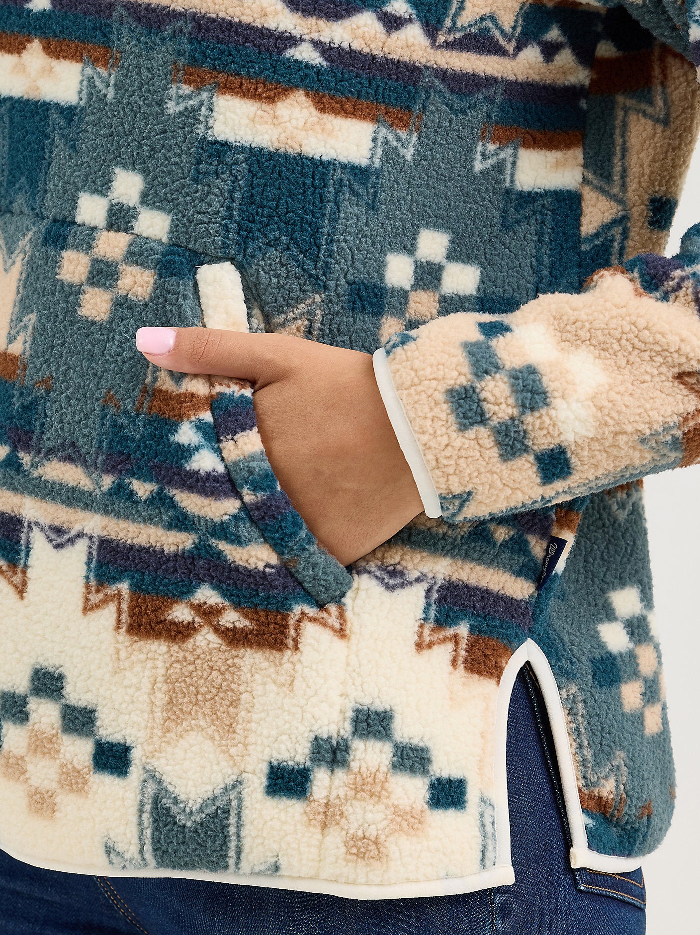 Wrangler Dusty Sherpa Women's Pullover - Image 3