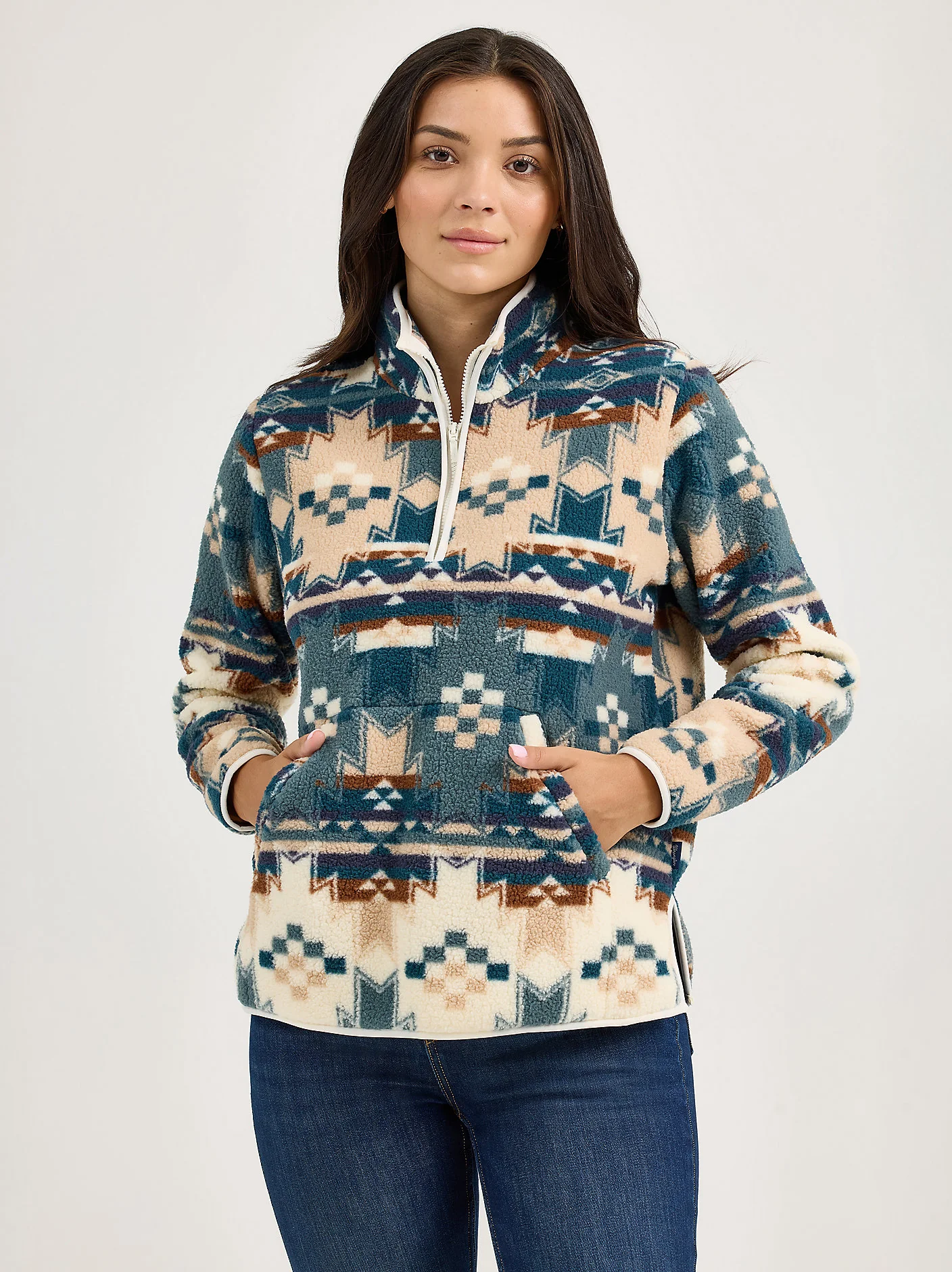 Wrangler Dusty Sherpa Women's Pullover - Image 4