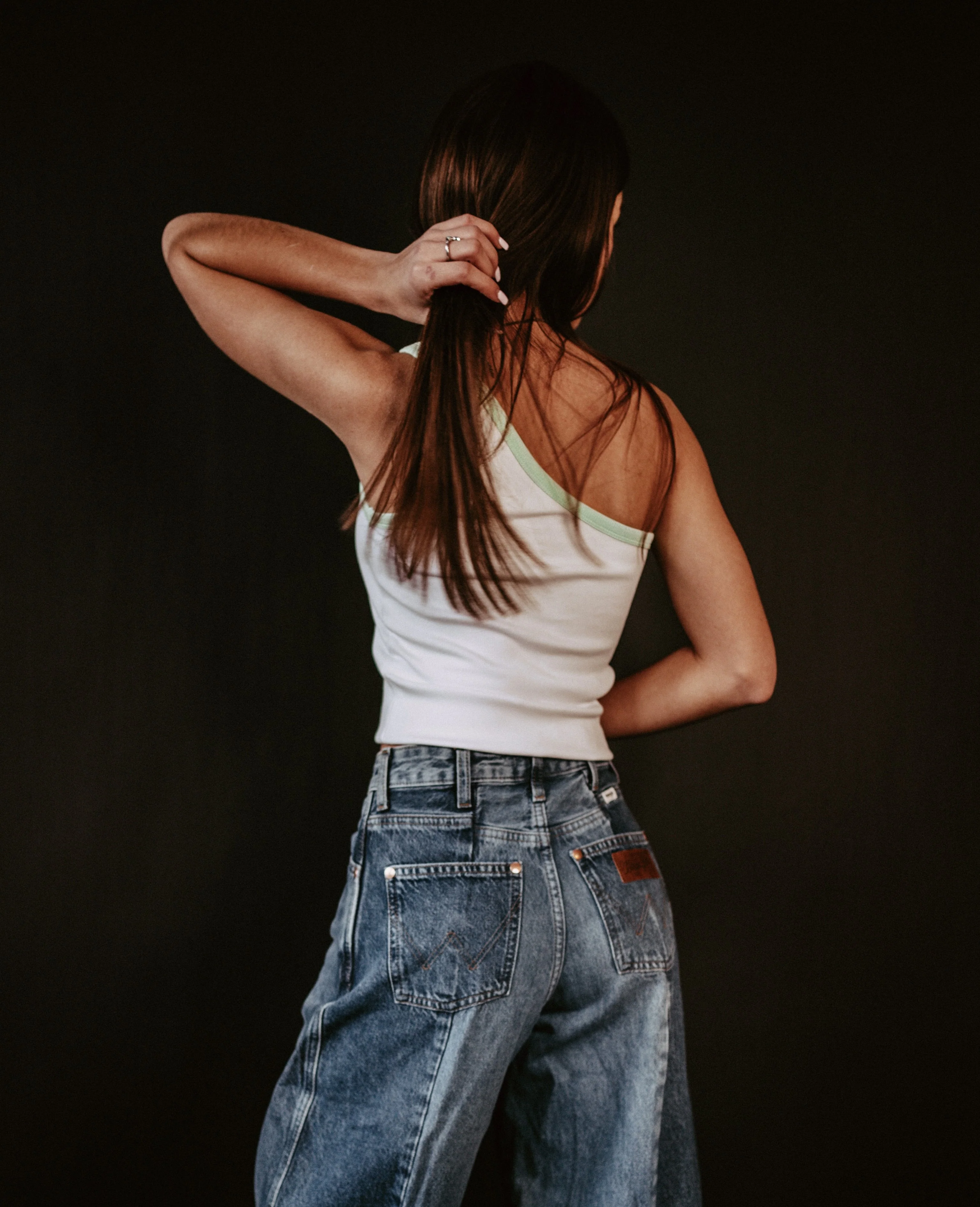 Final Sale ✨ Wrangler Eva Cami White - Image 2