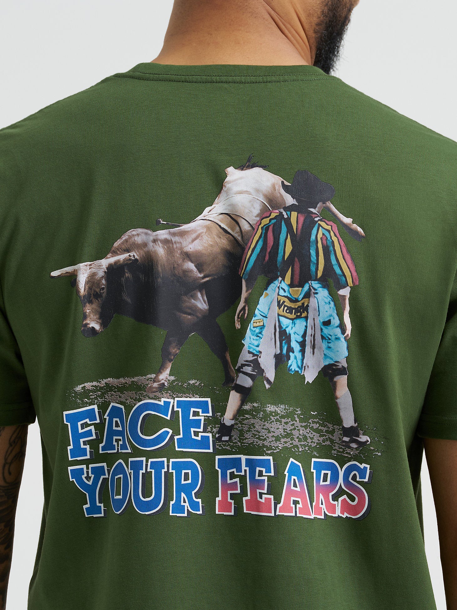 Wrangler Face Your Fears Men's Tee - Image 3