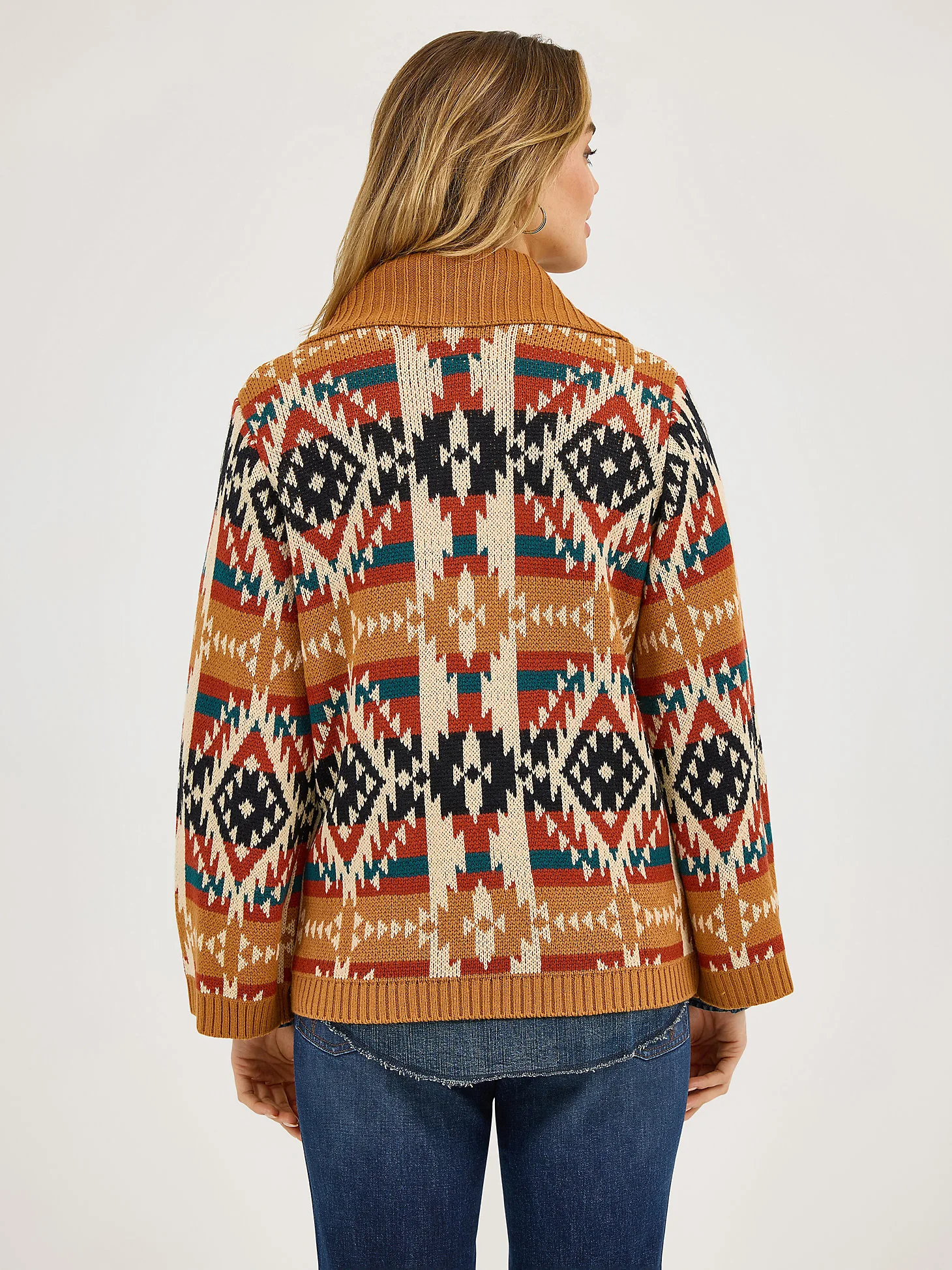 Wrangler Fall Aztec Cardigan - Image 3