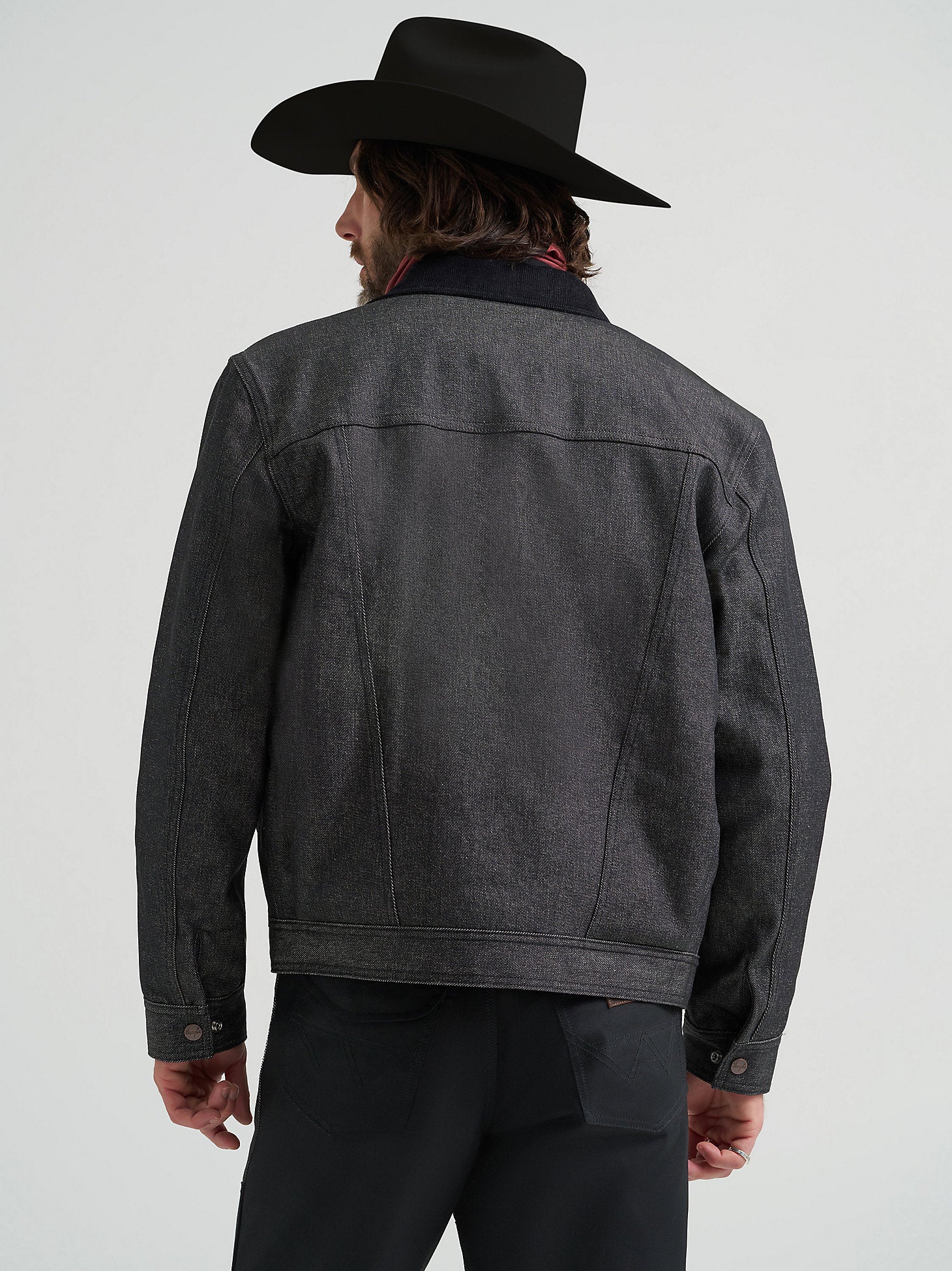 Wrangler Filson Black Denim Work Jacket - Image 4