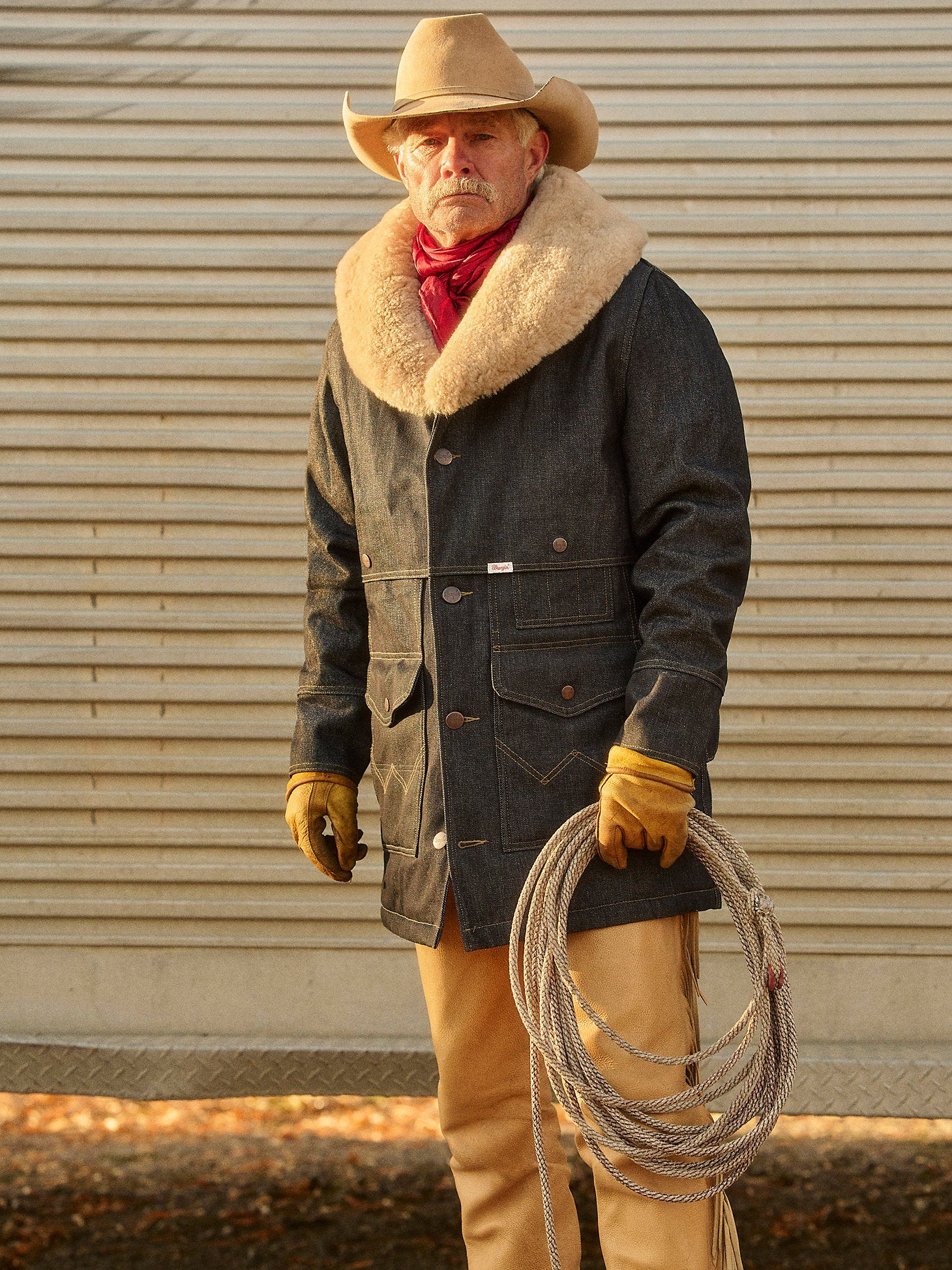 Wrangler Filson Packer Jacket Indigo