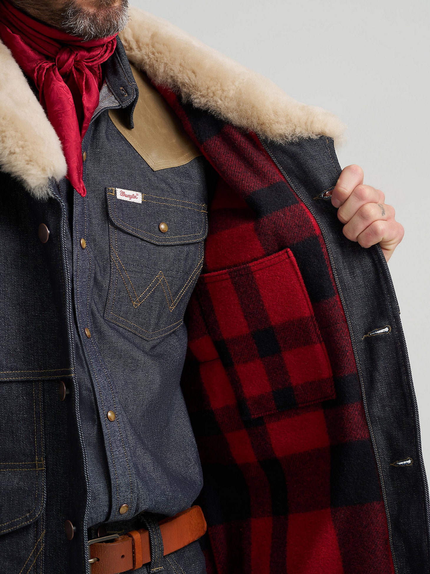 Wrangler Filson Packer Jacket Indigo - Image 7