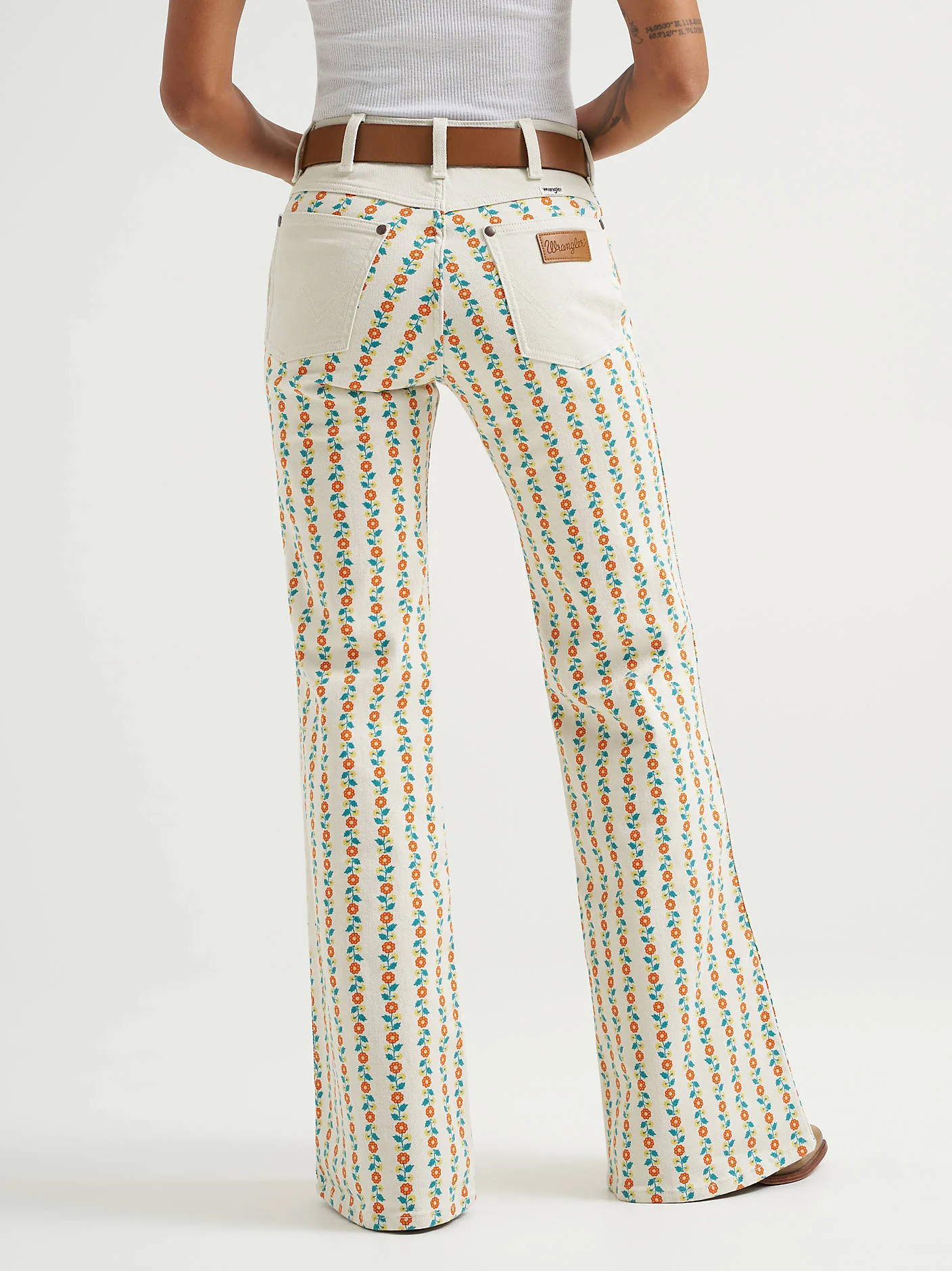 Wrangler Floral 70s Flare - Image 2