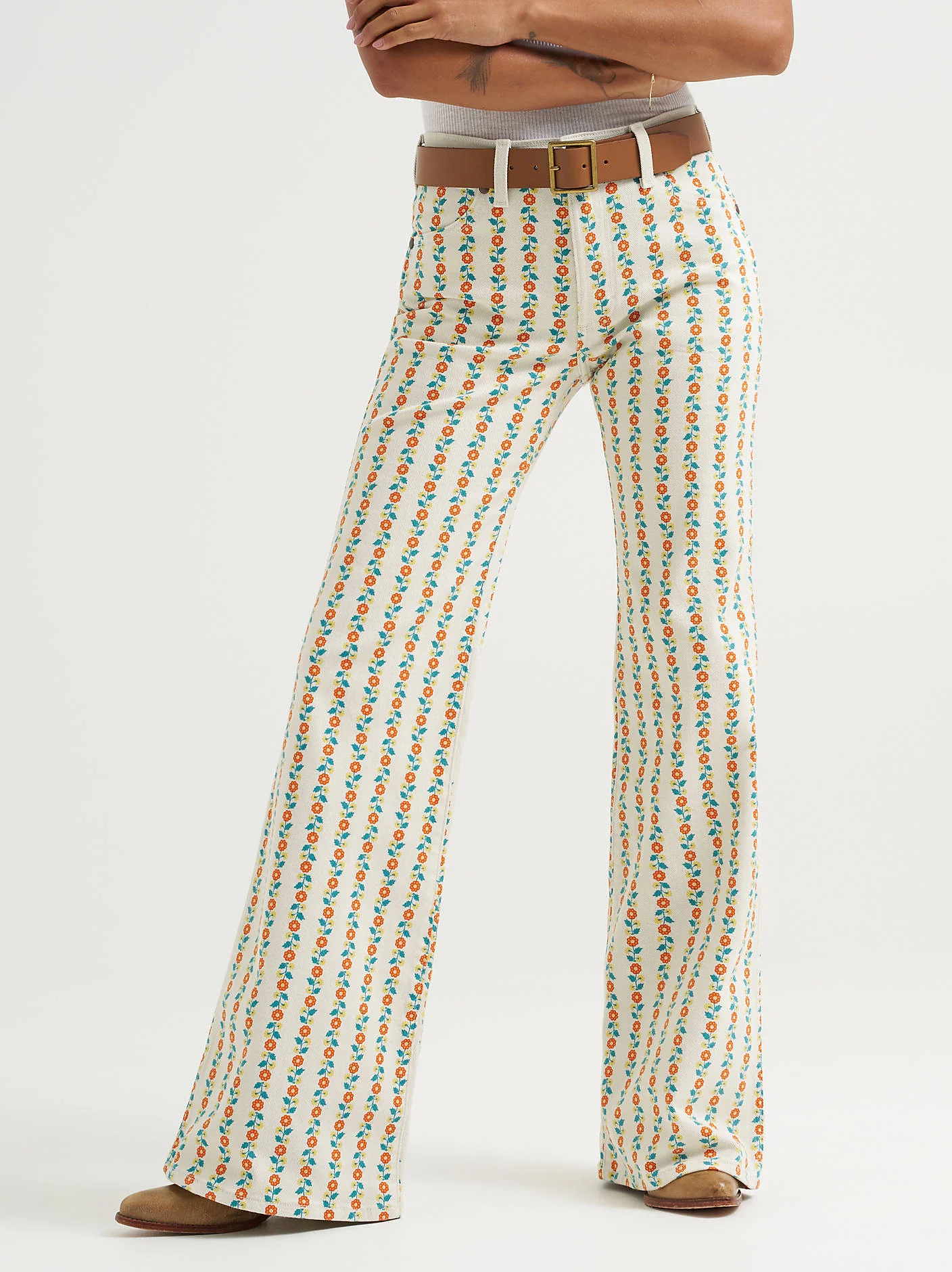 Wrangler Floral 70s Flare - Image 3