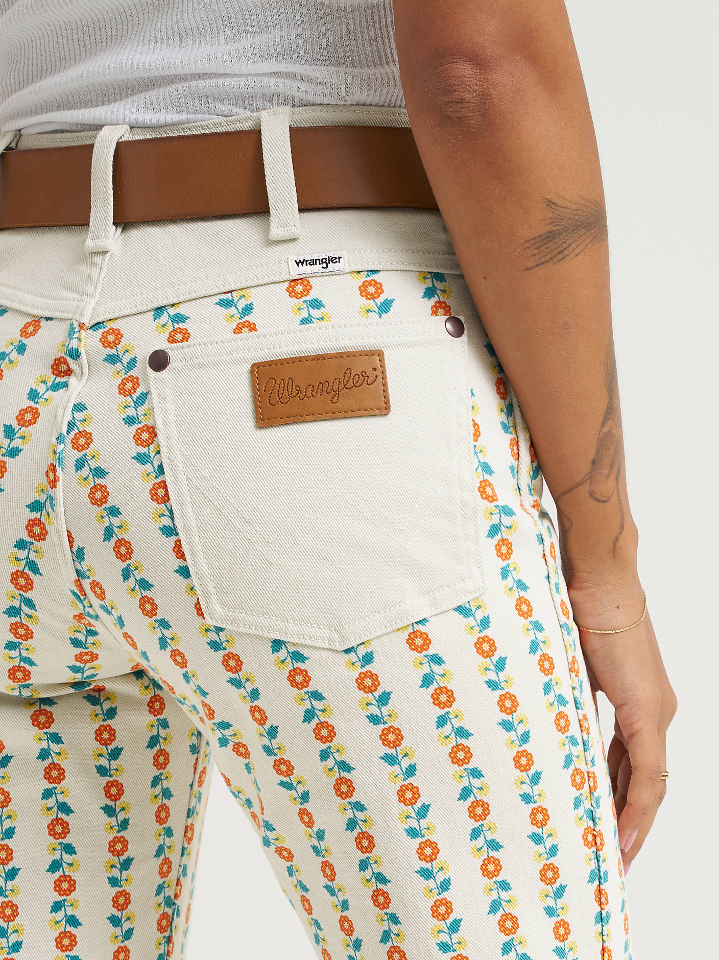 Wrangler Floral 70s Flare - Image 5