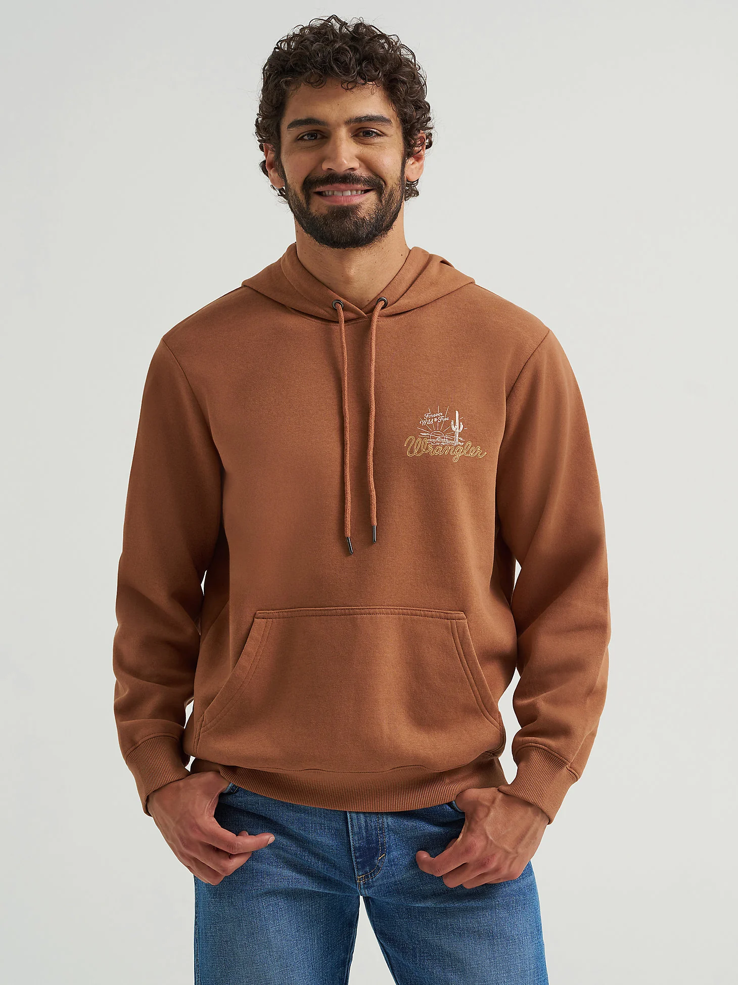Wrangler Forever Wild & Free Desert Hoodie - Image 2