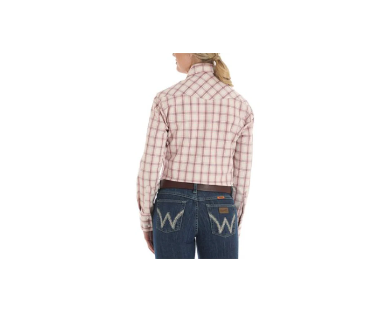 Wrangler FR Plaid Long Sleeve - Image 2