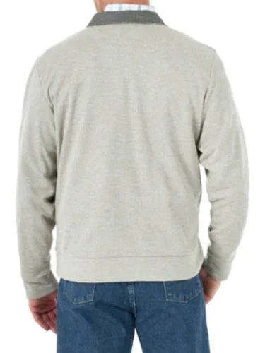 Sale ✨Wrangler George Straight Grey 1/4 Zip Knit Pullover - Image 2