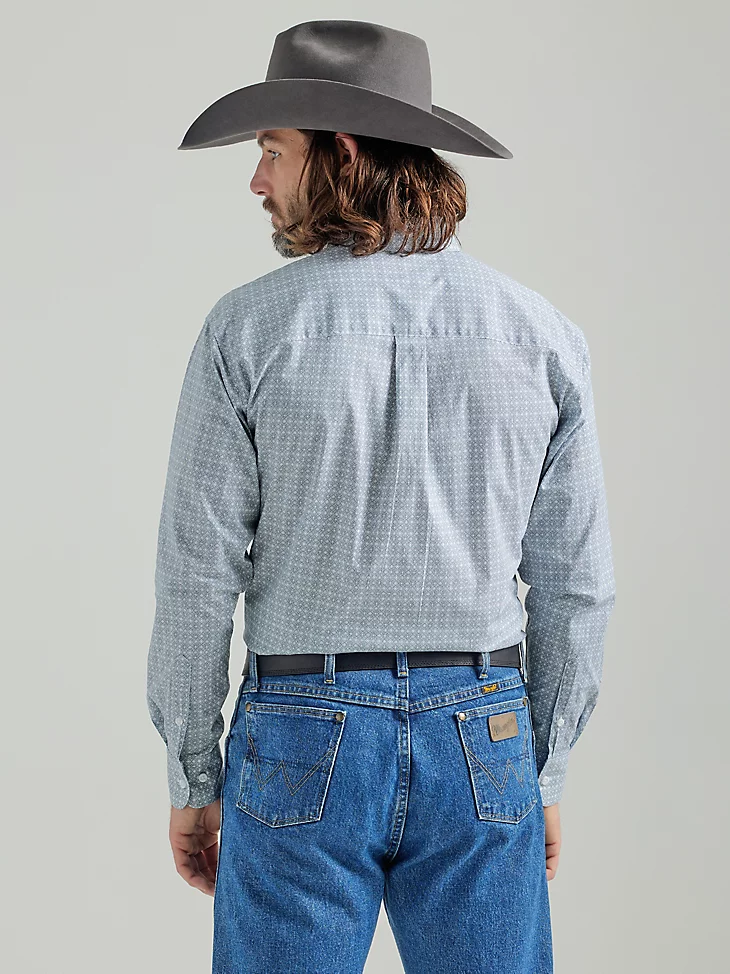 Final Sale ✨ Wrangler George Strait Grey Print - Image 3