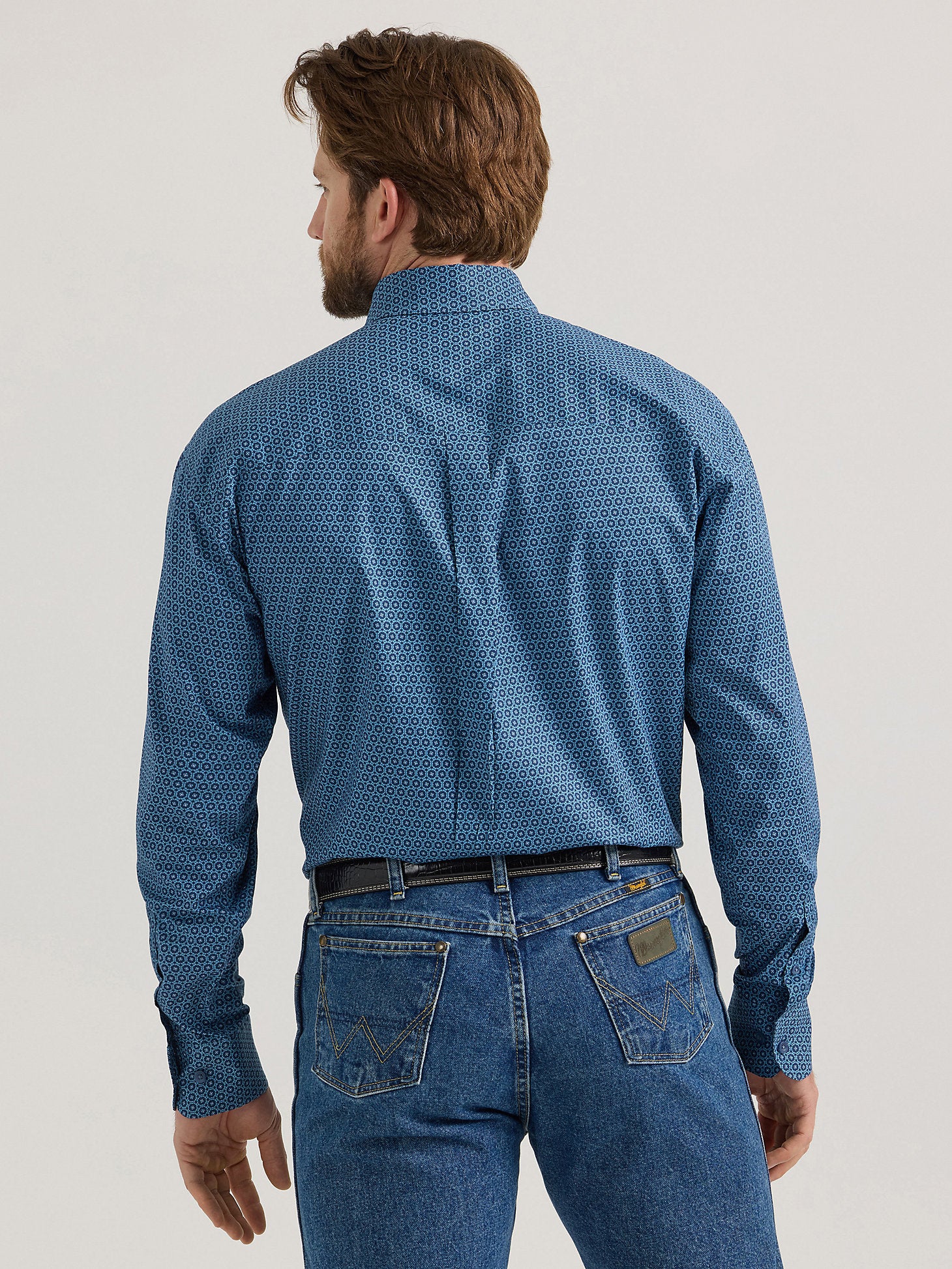 Wrangler George Strait Navy Men's Button Up - Image 3