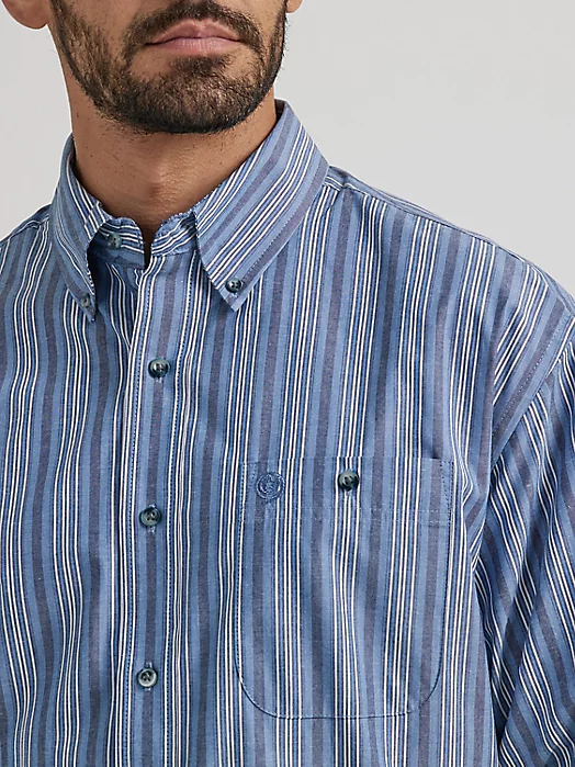 Final Sale ✨ Wrangler George Strait Periwinkle Blue - Image 3