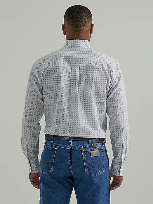Final Sale ✨ Wrangler George Strait White Button Down - Image 2