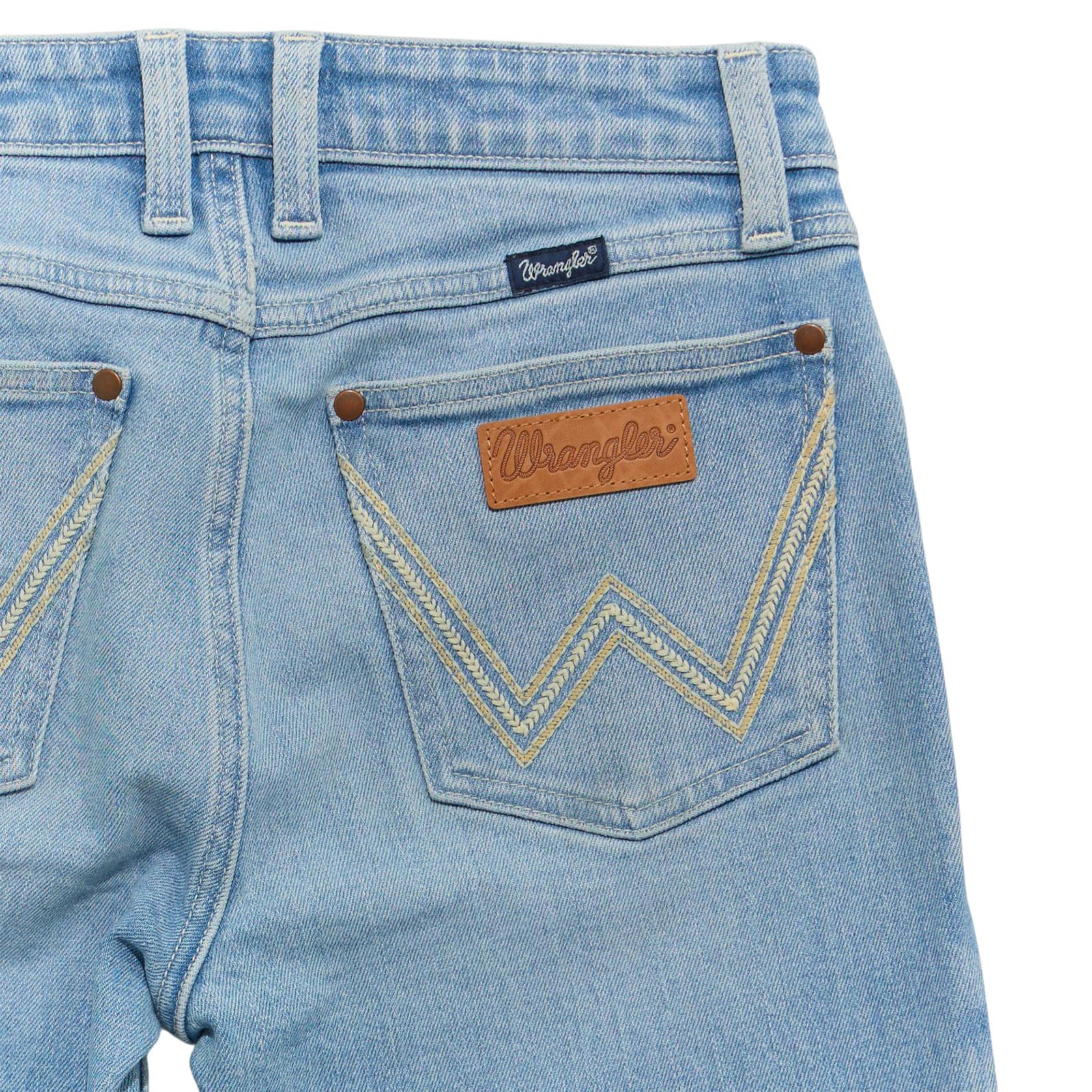 Wrangler Grace Lightwash Trouser - Image 6