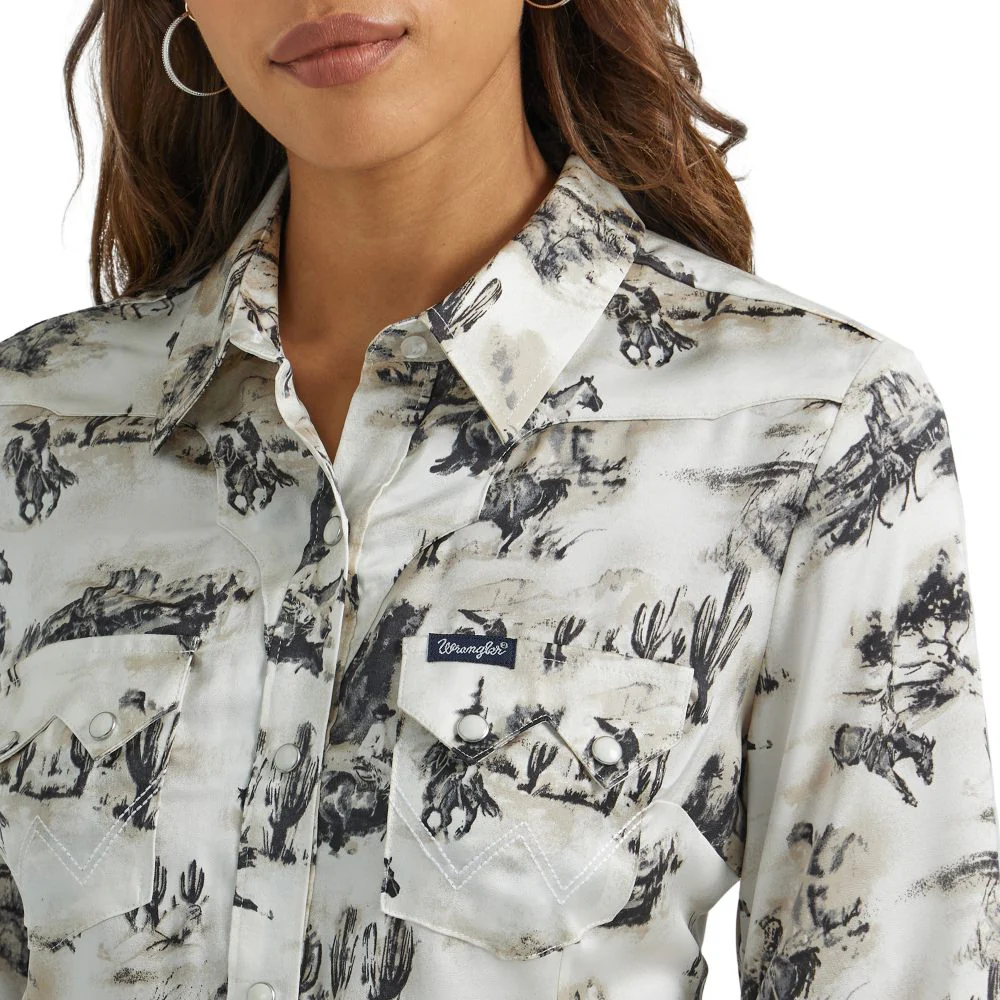 Wrangler Happy Trails Women's Snap Up - Image 3