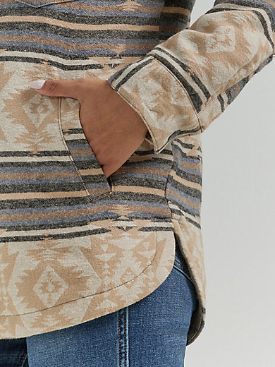 Wrangler Haulin Shacket Tan - Image 4