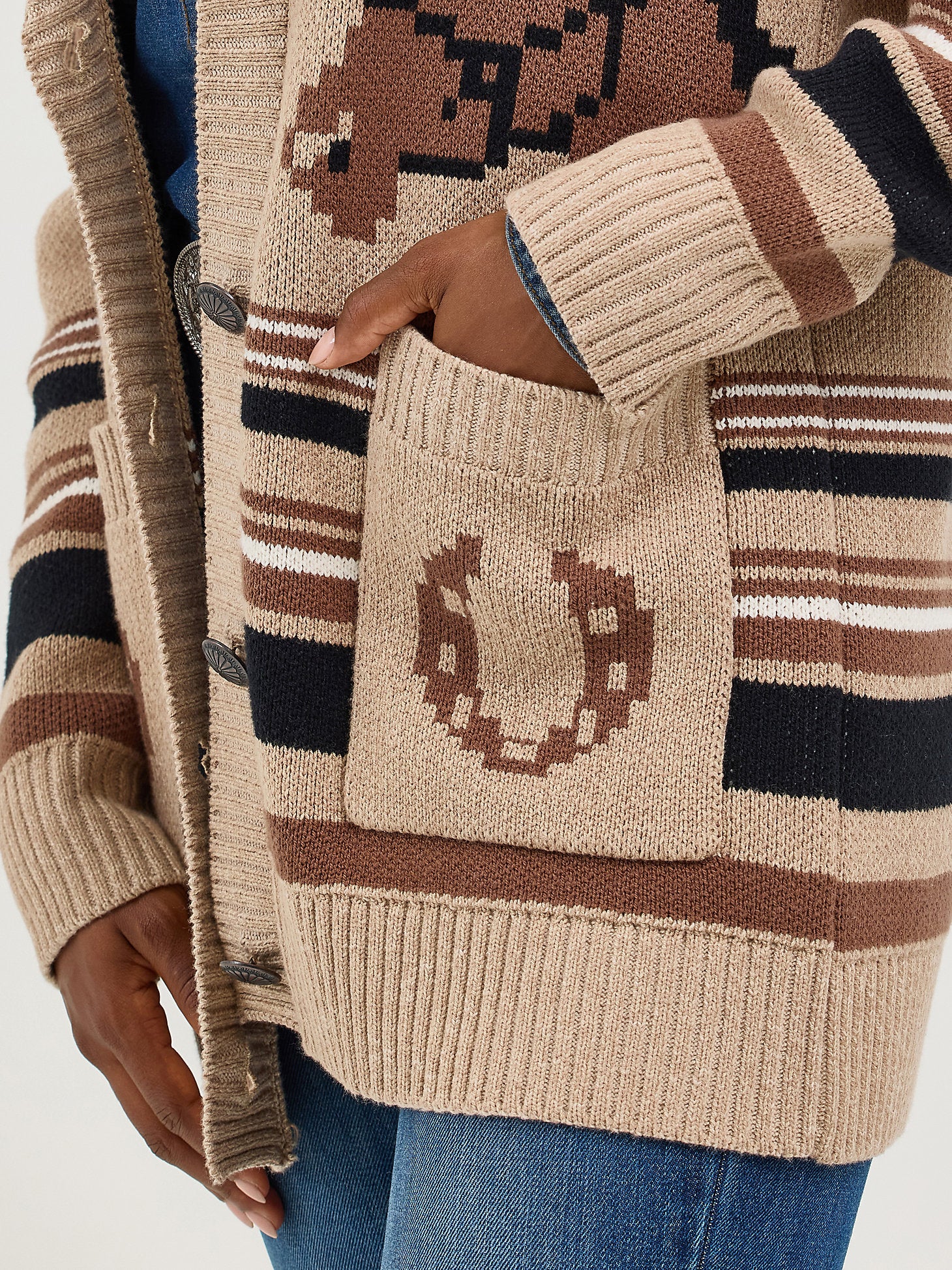 Wrangler Horses Women's Cardigan - Image 3