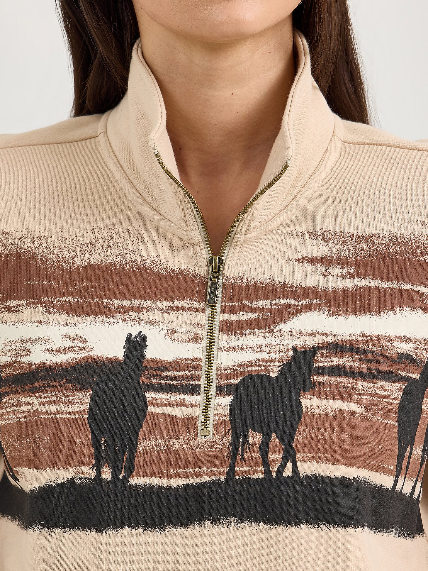 Wrangler Horses Women's Pullover - Image 2