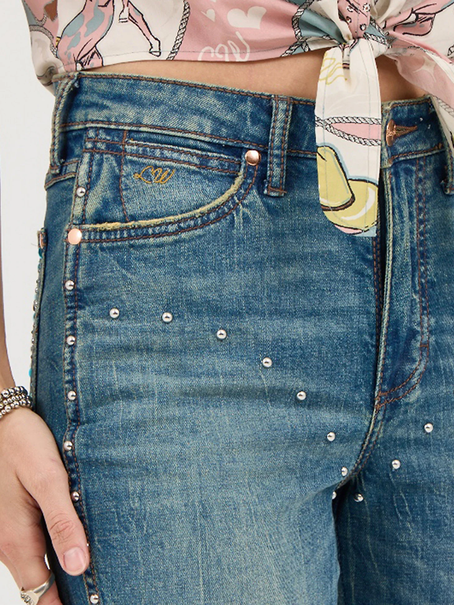 Wrangler Lainey Bejeweled Bell - Image 7
