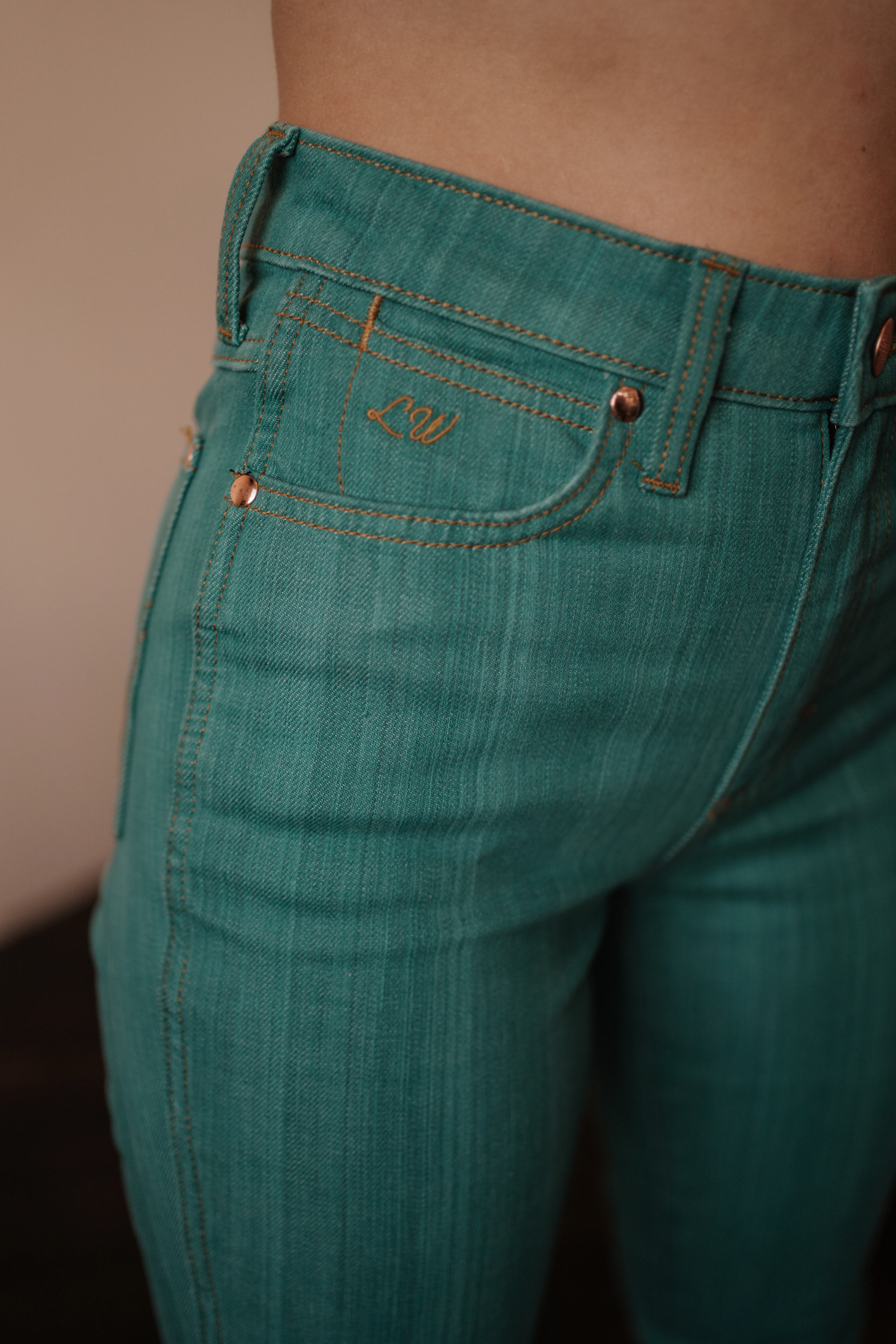 Wrangler Lainey Boot Hugger Turquoise - Image 4