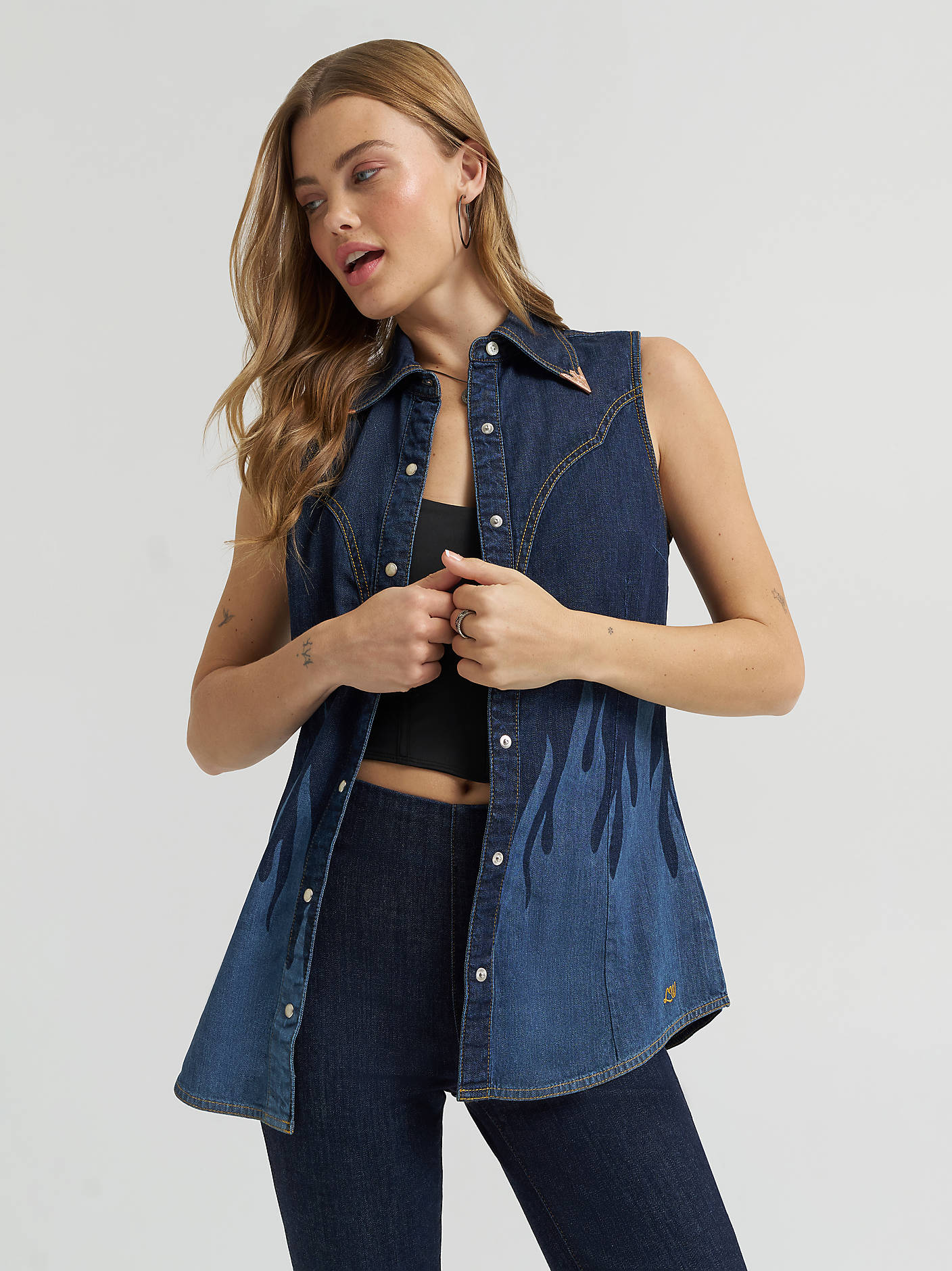 Wrangler Lainey Flame Shirt - Image 5