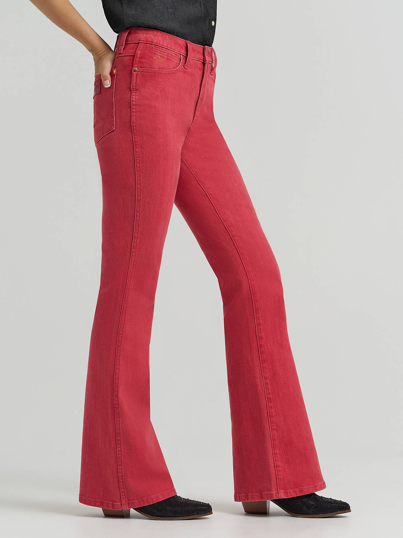 Wrangler Lainey Red Flare - Image 3