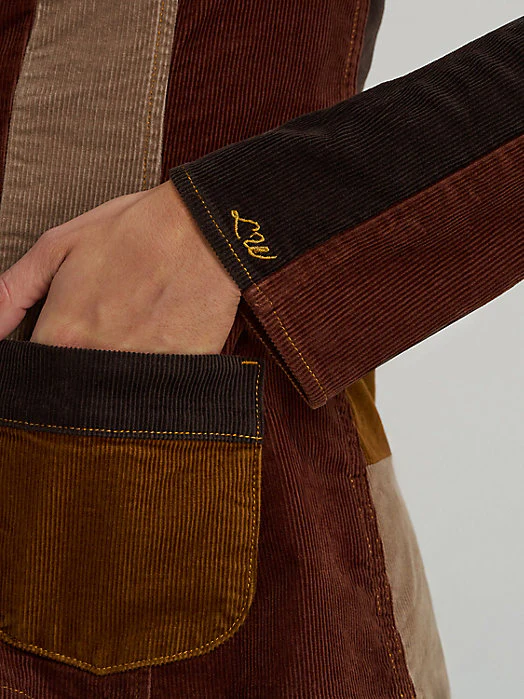 Wrangler Lainey Wilson Corduroy Patchwork Blazer - Image 4