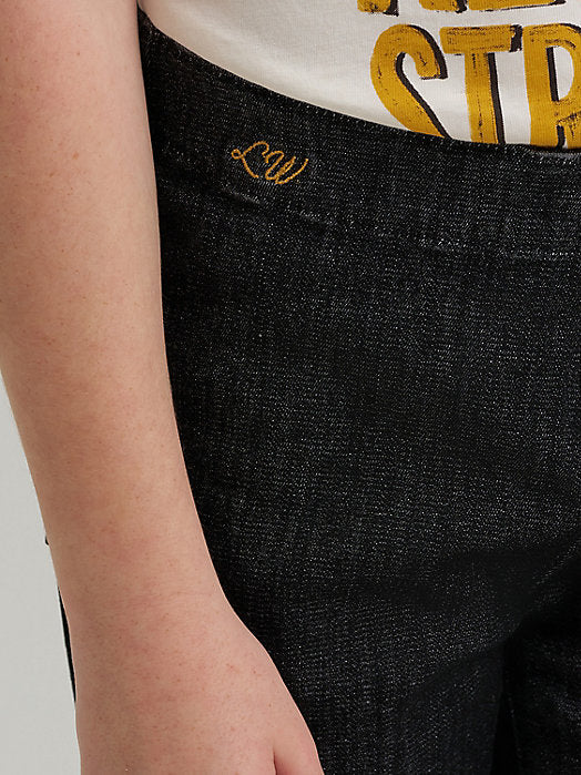 Wrangler Lainey Wilson Girl's Black Pull On Bell - Image 5
