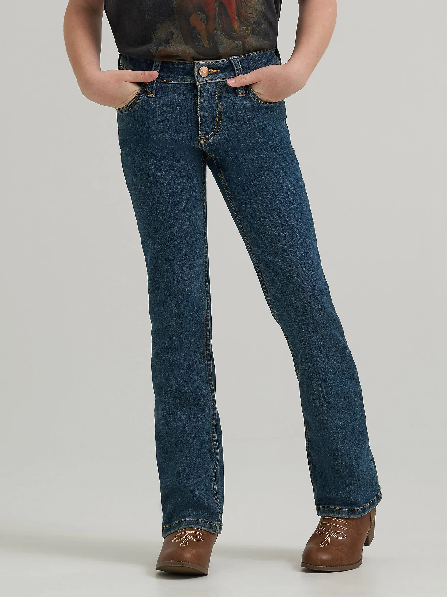 Wrangler Lainey Wilson Girl's Boot Hugger Boho - Image 3