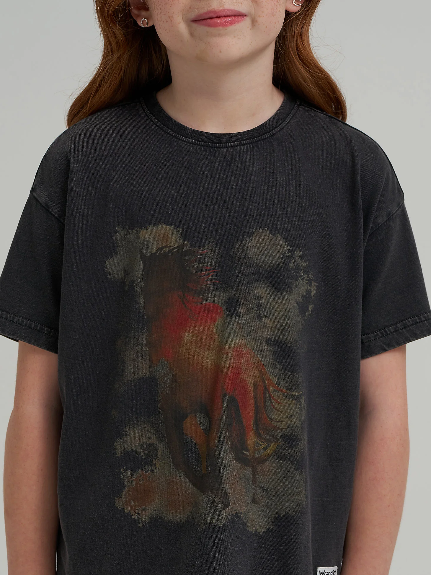 Wrangler Lainey Wilson Girl's Horses Tee - Image 4