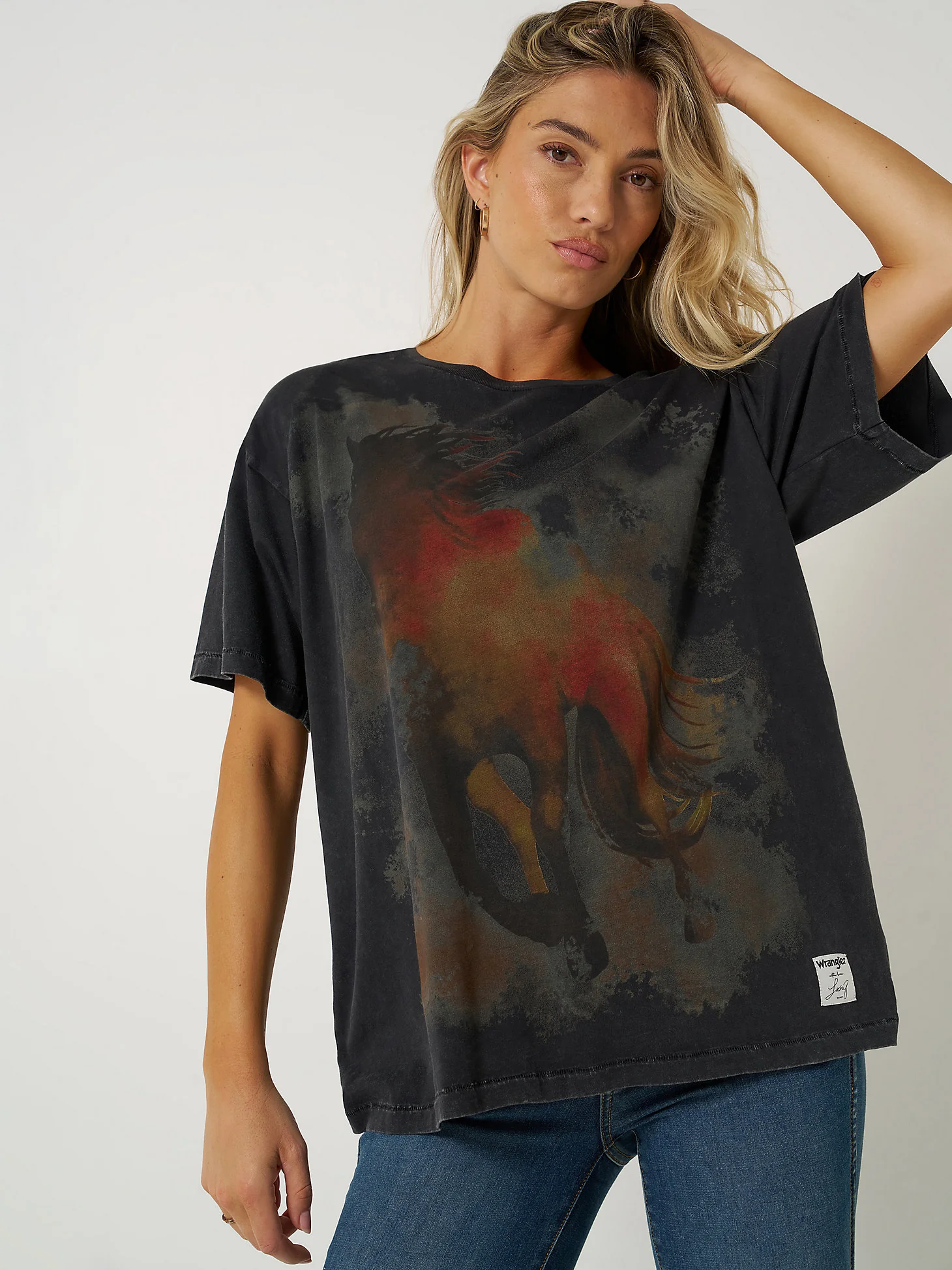 Wrangler Lainey Wilson Horses Tee - Image 3
